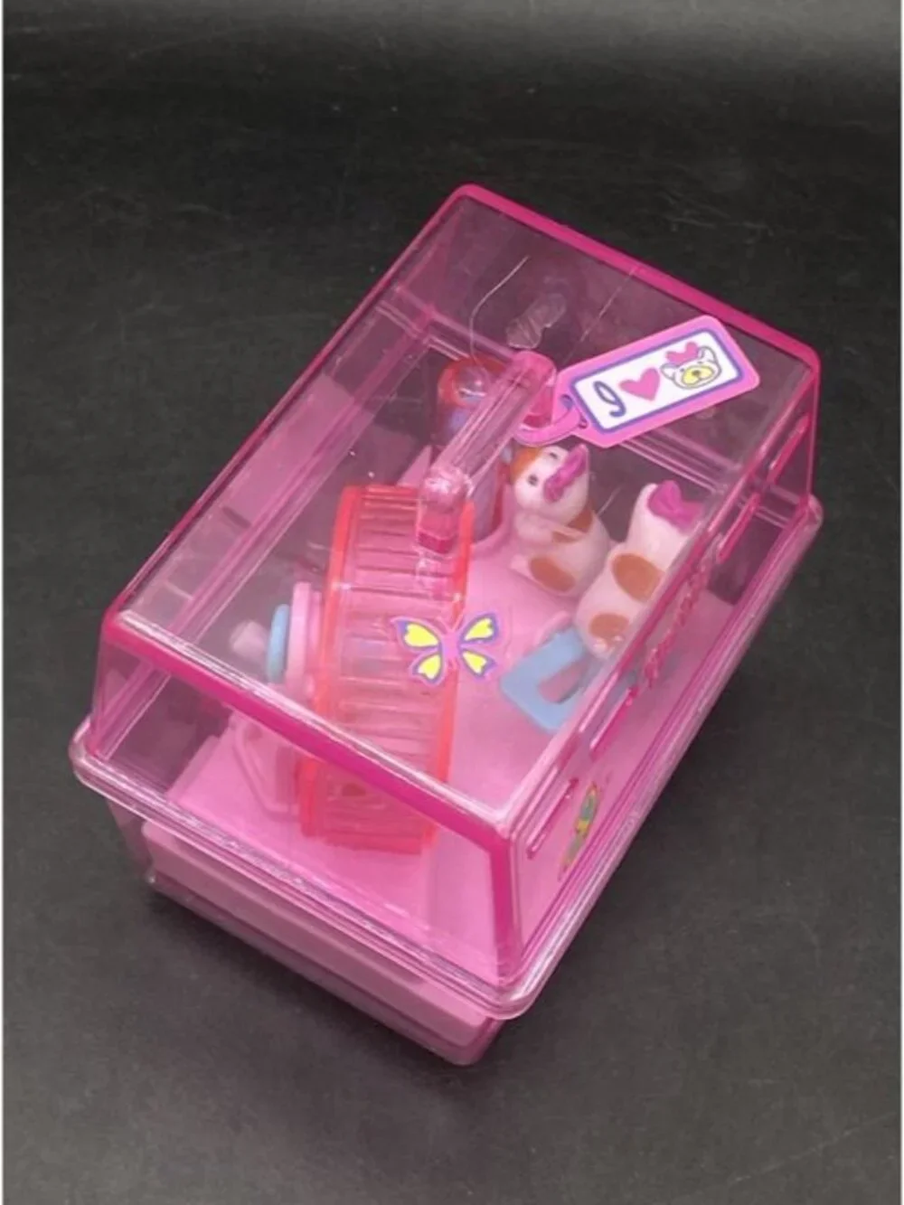 Barbie Magic Moves Pet Hamster Cage Windup MATTEL 1995 Working